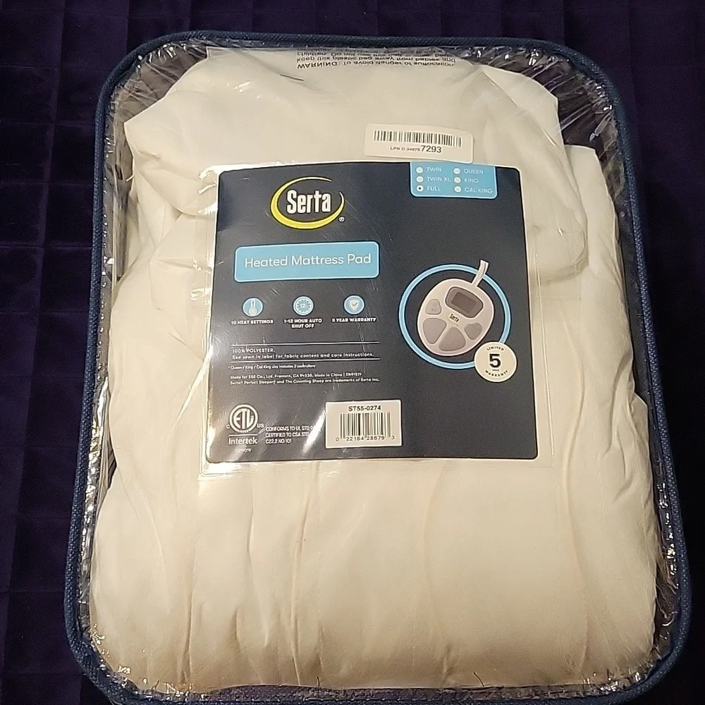Serta comfortable heated